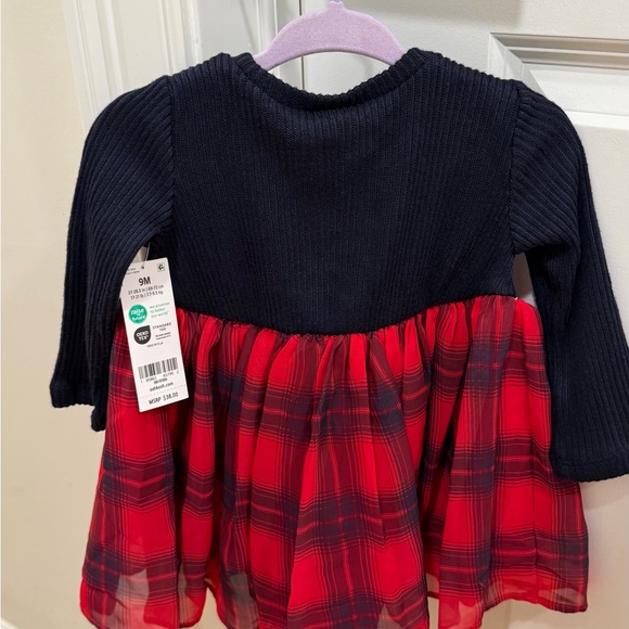 OshKosh B'gosh Black and Red Baby Dress - Picture 3 of 5